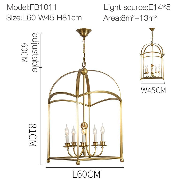 kitchen island chandelier color