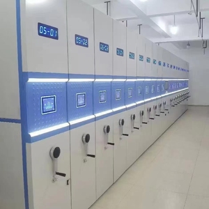 Thông minh di động hiện đại kệ dễ dàng-to-hoạt động tiết kiệm không gian có thể điều chỉnh lưu trữ giá Tủ hồ sơ cho thư viện Trường Ngân Hàng - Product Image 1