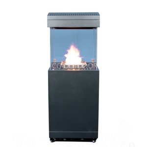 Commercial Jardin Patio Extérieur Direct Vent Brûleur À Gaz Foyer Vanne À Gaz <span class=keywords><strong>Cheminée</strong></span> Avec <span class=keywords><strong>3</strong></span> Côtés <span class=keywords><strong>Vitres</strong></span> Chauffage À Gaz - Product Image 3