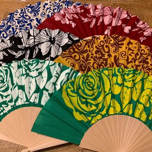 Clack Fan Custom Hand Small Eventail Logo Bamboo Abanicos De Mano Al Por Mayor a Main Wood Fans - Product Image 5