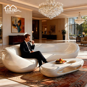 <span class=keywords><strong>Set</strong></span> di Mobili da <span class=keywords><strong>Giardino</strong></span> Moderni Bianchi, Tavolino e Divano per Esterni, Ideale per Soggiorno, Cortile, Hotel, Ufficio, Villa, Bordo Piscina - Product Image 4