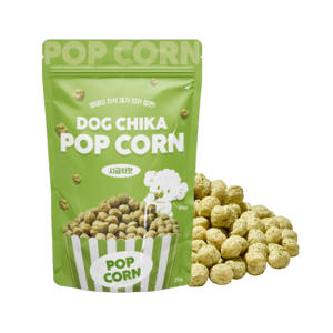 [annie.cong] Cococo Dog Chica Popcorn (Espinaca) soporte para el bienestar de las mascotas, lista de ingredientes sencilla, tiempo de alimentación confortable - Product Image 4