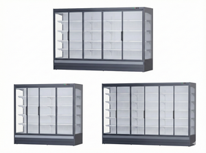 <span class=keywords><strong>Prix</strong></span> compétitifs Vitrine de réfrigérateur à porte en verre Multidecks pour supermarché avec portes en verre - Product Image 4