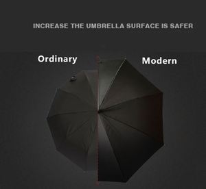 Parapluie de golf personnalisé de 56 pouces à ouverture automatique avec trois couches de protection contre le vent et le soleil pour adultes - Product Image 4