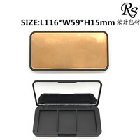 Nouvelle palette de fards à paupières personnalisable, à assembler librement en palettes de six ou quatre compartiments, palette vide pour fards à paupières cosmétiques