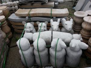 Bancs en pierre sculptés <span class=keywords><strong>à</strong></span> la main pour l'extérieur, produits <span class=keywords><strong>de</strong></span> jardinage traditionnels chinois, bancs en pierre pour animaux - Product Image 3