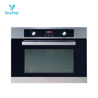 Four à gaz/électrique de 90 cm, four de 110 L avec ventilateur de convection, pour usage domestique, service de personnalisation disponible