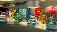 Meuble de Présentation LED Personnalisable pour Jouets, Étagère de Boutique pour Jouets, Design Intérieur pour Enfants