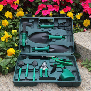 Juego de Herramientas para Plantar Flores en el Hogar, Juego de Diez Herramientas de Jardinería que Incluyen Tijeras de Podar, Pulverizador, Caja de Regalo - Product Image 2