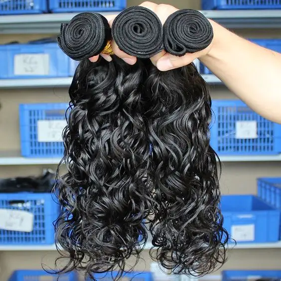 Необработанные натуральные необработанные волосы remy 10А, Платиновые человеческие волосы из 27 частей, цвет #33, Платиновые бразильские волосы