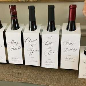ป้ายไวน์ส่วนตัว ป้ายแชมเปญโปรเซคโกแบบกำหนดเอง ป้ายมินิโปรเซคโก ปรับแต่งด้วยงานศิลปะ โลโก้ หรือข้อความของคุณเอง - Product Image 3