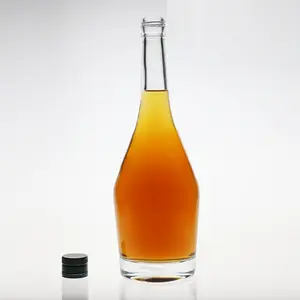 Vodka Gin Liquor Spirits Glass Bottles 500ml 750ml 1000ml With Competitive Price