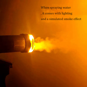 Pistola de agua eléctrica con luz y pulverizador, pistola de chorro automática potente de Súper Larga Distancia, juguete para jugar al aire libre para niños y adultos - Product Image 2