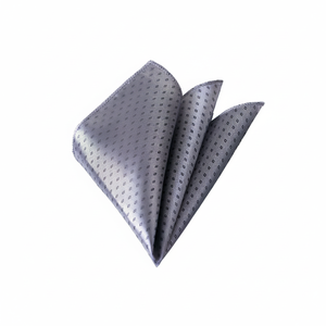 ผ้าแจ็คการ์ดทรงสี่เหลี่ยมลายเรขาคณิตขนาดเล็กสีเทา - Product Image 2