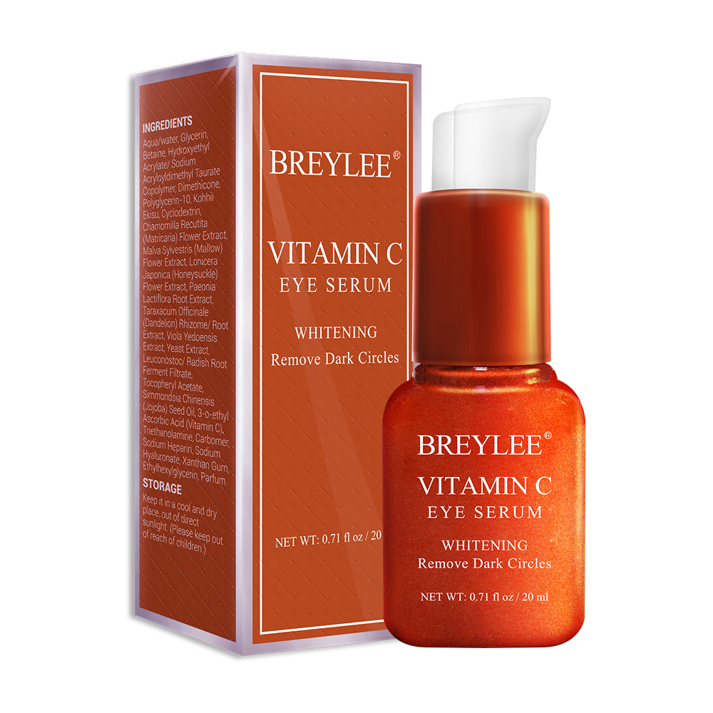 BREYLEE витамин c отбеливание Сыворотка для глаз под глаз темный круг бесплатная доставка