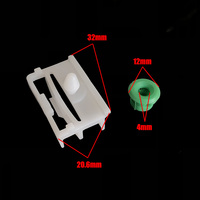 Clips de moulage de garniture de jupe de seuil latéral pour Bmw série 3 E36 E46 E90 E91 51718184574 51711932996 clips de fixation d'accessoires automobiles