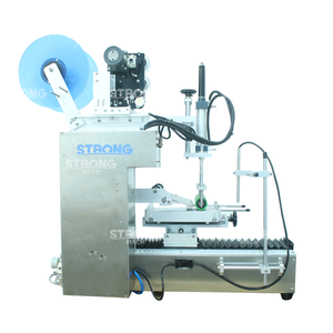 Máquina Etiquetadora Semiautomática de Escritorio, Aplicadora de Etiquetas Adhesivas para Botellas Cuadradas Planas, a Bajo Precio - Product Image 3