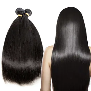 Оптовая продажа с фабрики GS, натуральные волосы для наращивания, шелковистые прямые волосы для наращивания, оригинальные бразильские волосы оптом в Мозамбикском стиле