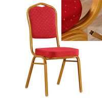 Fournisseur chinois de chaises de mariage de haute qualité pour l'événement chaise empilable personnalisée chaises de banquet en tissu pour hôtel restaurant