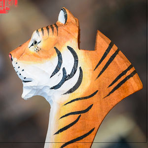 Fashion Modern Creative Handmade Solid <b>Wood</b> Carving Crafts <b>Wood</b> <b>Sunglasses</b> Display Holder - Product Image 3