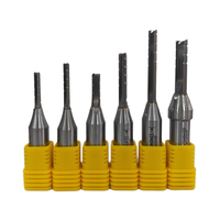 1/2 \ "Shank 12.7mm TCT tiga-seruling pemutus Chip disesuaikan ODM/OEM mata CNC pertukangan untuk kayu keras & MDF
