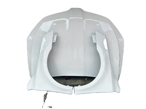 Pour <span class=keywords><strong>Skoda</strong></span> Octavia <span class=keywords><strong>RS</strong></span> 2013 Auto 5E0807221F Accessoire de pare-chocs avant en fibre de carbone véritable à fixer par boulons Garantie 1 an - Product Image 2