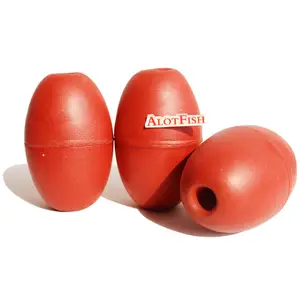 Handels übliche Boje Round Bobber PVC Float SF20 Kiemen netz Hard Floating Ball Float