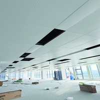 Panneaux de plafond pour bâtiments de bureaux, insonorisés, suspendus, prix d'usine, panneaux de plafond en nid d'abeille en aluminium, dalles de plafond suspendu