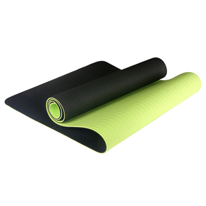 XINGYUN High Quality 6mm Thick TPE <b>Yoga</b> <b>Mat</b> 183cm Length Double-Sided Non-Slip Custom Logo Universal Use Factory Wholesale - Product Image 1