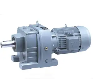 Motor de reducción de caja de engranajes de transmisión helicoidal única serie R57 2.2kw, precios de caja de cambios de motor helicoidal, fabricantes de caja de cambios