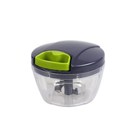 Plastic Knoflookpers Keuken Huishoudelijk Handmatige Knoflookknijper Mini Multifunctionele Knoflookhakker Chili-snijder Rasp