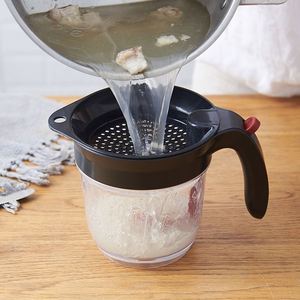 Customized Soup Fat Oil Separator Ladle Oil Filter Skimmer Spoon Soup <b>Colander</b> for Kitchen Gravy - Product Image 1