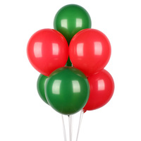 Ensemble de ballons gonflables en forme de sapin de Noël - Décoration de Noël en gros pour les magasins de détail et les organisateurs de fêtes (Logo personnalisé disponible)