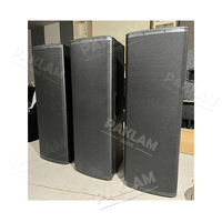 Enceinte encastrée en bois PAKLAM AUDIO LQ-212, double 12 pouces, passive, pleine gamme, 800W, 50Hz-20KHz, enceinte audio-vidéo professionnelle