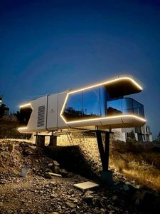 Structure en acier, vaisseau spatial, contemporain, imperméable, utilisation hôtelière - Product Image 4