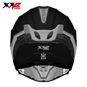Casques de moto intégraux NEUFS avec grand spoiler, visière transparente, toutes saisons, boucle à dégagement rapide, XXL BLADE-X SOLID DOT ABS XXP XXP - Product Image 4