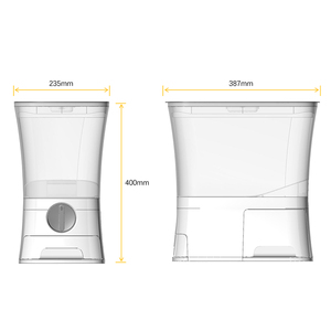 ภาชนะเก็บอาหารสำหรับสุนัขสัตว์เลี้ยงแมวทำจากพลาสติกที่หรูหรา - Product Image 4