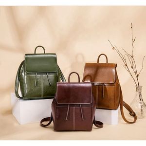 Luxury Designer Fashion Genuine Leather <b>Backpack</b> Women - Product Image 1
