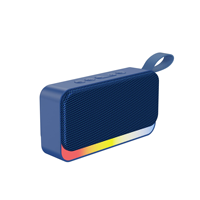 Enceinte portable BT 5.3 avec poignée, éclairage RGB coloré, contrôle vocal sans fil, application prise en charge, Boombox de bureau, vente en gros, usage intérieur