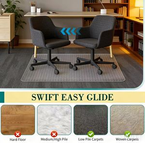 <span class=keywords><strong>Tapis</strong></span> <span class=keywords><strong>de</strong></span> <span class=keywords><strong>chaise</strong></span> <span class=keywords><strong>de</strong></span> <span class=keywords><strong>bureau</strong></span> en PVC antidérapant, <span class=keywords><strong>tapis</strong></span> fins transparents <span class=keywords><strong>pour</strong></span> <span class=keywords><strong>chaise</strong></span> <span class=keywords><strong>de</strong></span> <span class=keywords><strong>bureau</strong></span>, <span class=keywords><strong>tapis</strong></span> <span class=keywords><strong>de</strong></span> protection robuste <span class=keywords><strong>pour</strong></span> sols moelleux, glisse facile - Product Image 4