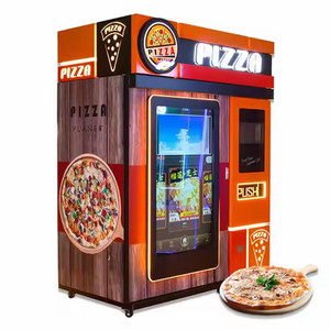 Máy bán hàng tự động nhà sản xuất hoàn toàn tự động maquina dispenpadora de bánh pizza tùy chỉnh thiết kế hot thực phẩm bánh pizza Máy bán hàng tự động - Product Image 1