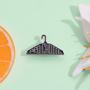 亲选择珐琅别针女权主义衣架胸针翻领徽章背包装饰饰品礼品朋友批发 - Product Image 2