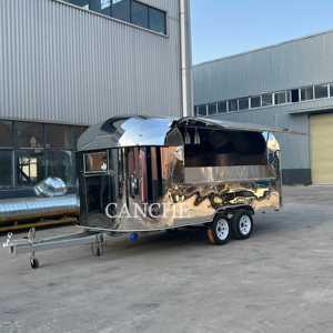 Camión de comida Van Desayuno móvil Remolque móvil portátil para bocadillos - Product Image 4