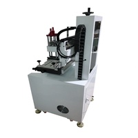 Máquina de serigrafía semiautomática con mesa de vacío plana de ranura en T, componente principal en estado nuevo para impresora de tarjetas y billetes