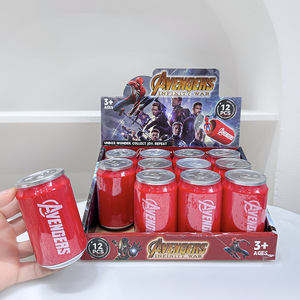 Durevole cartone animato Marvel pipistrello di ferro Spider Man scatole cieche all'ingrosso giocattoli Capsule per bambini Action figure portachiavi per auto ciondolo chiave - Product Image 1