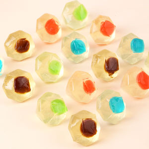 Hoogwaardige aanpasbare verpakkingen voor gummy snoep, groothandel, bulk, diamantvormig, halal gummy snoep - Product Image 5