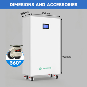 Nuevo Sistema de Almacenamiento de Energía Solar, Batería de 48V 200Ah 314ah 16Kwh 10Kwh, Batería Solar Doméstica de Iones de Litio M16S100BL-V - Product Image 5
