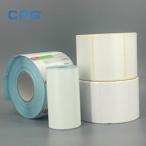 Lot en gros d'étiquettes d'expédition thermiques sans BPA, 2x3 pouces, 125 g/m², 4x6, pour service de livraison express, autocollant code-barres - Product Image 1