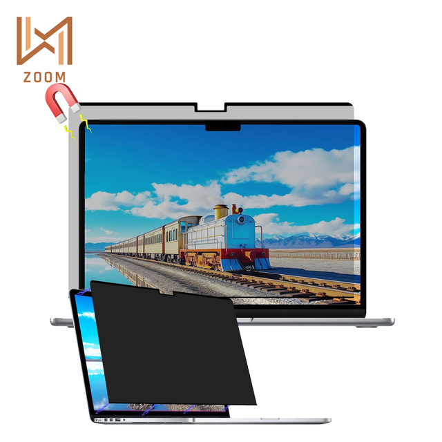 High Grade AAA Full Coverage Magnetic Removable Clear Privacy Filter Screen Protector Ultra-Thin Waterproof MacBook Anti-Spy PET