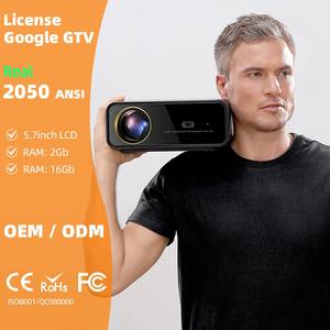 Proyector Láser 4K Smart GTV Widevine L1 2050 ANSI, 3D, Alta Luminosidad, Full HD, Inalámbrico, Altavoz HIFI, para Películas y Fútbol, AUN U001 - Product Image 1